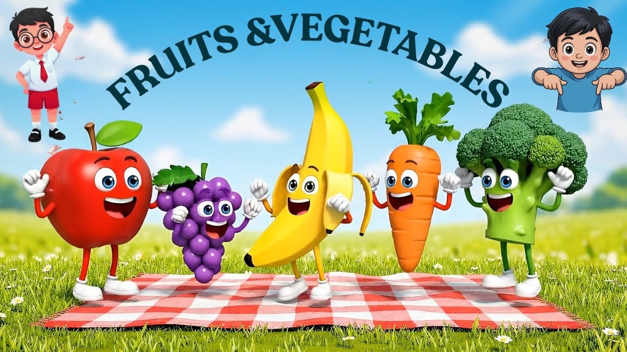 Healthy Food, Happy Sound | Kids Rhyme