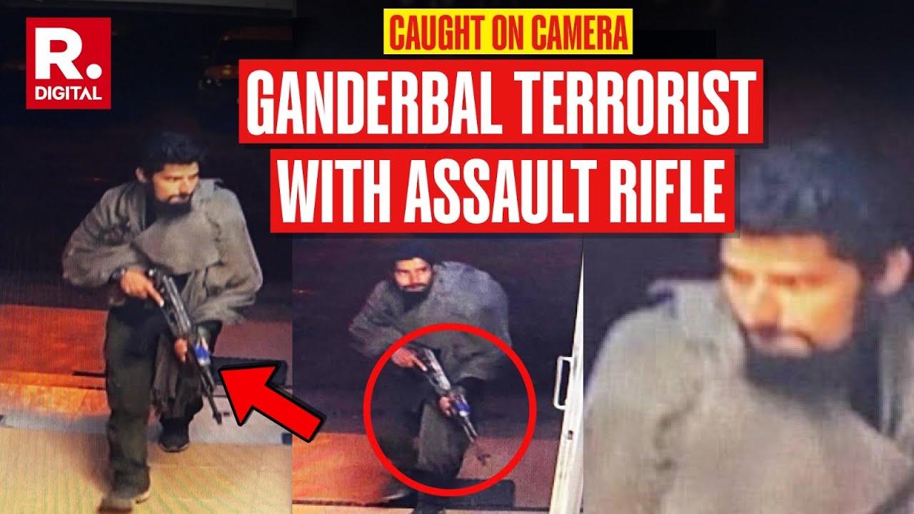 First Photo Of Ganderbal Terrorist Captures Him With Sophisticated Assault Rifle | Ganderbal Attack