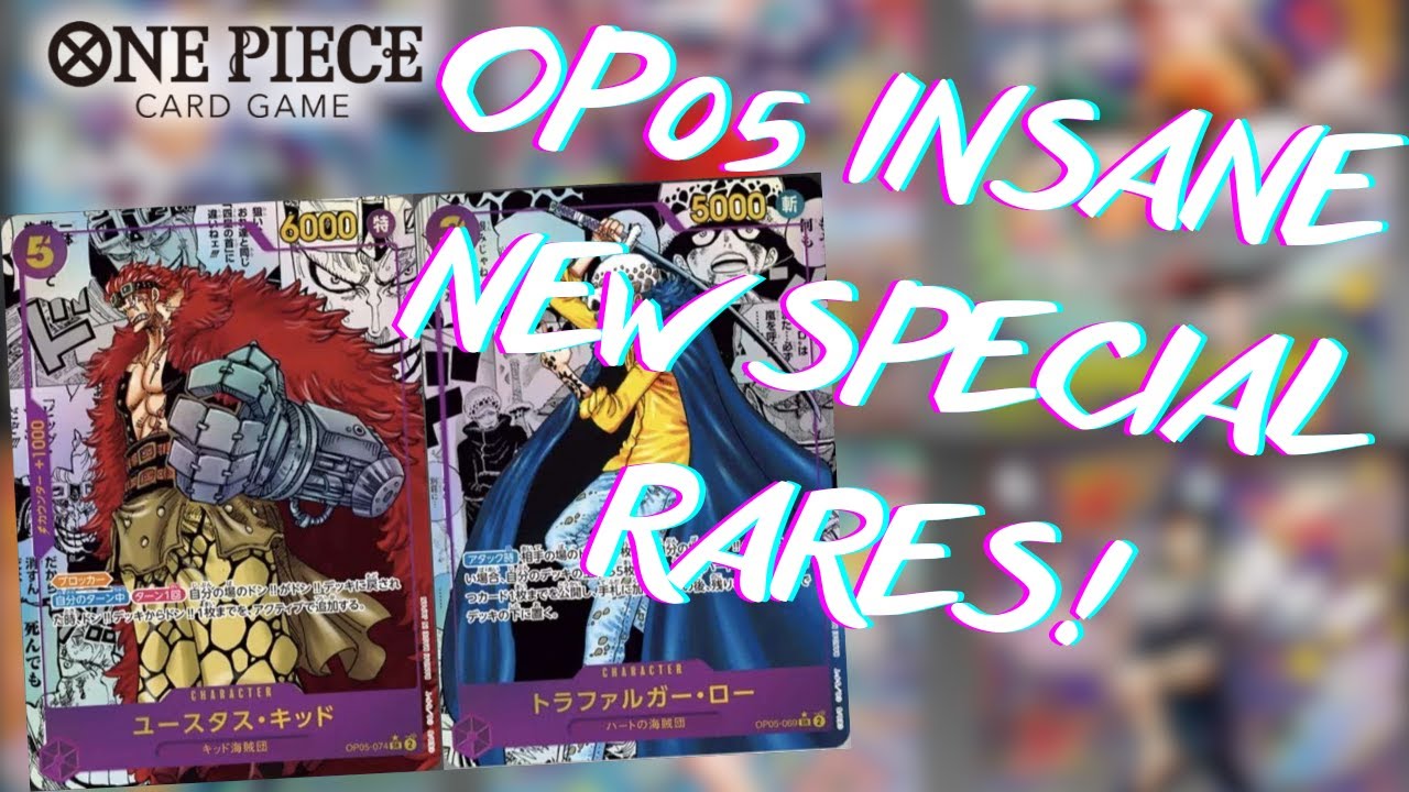 3 MANGA RARES COMING IN OP05! ONE PIECE CARD GAME NEWS