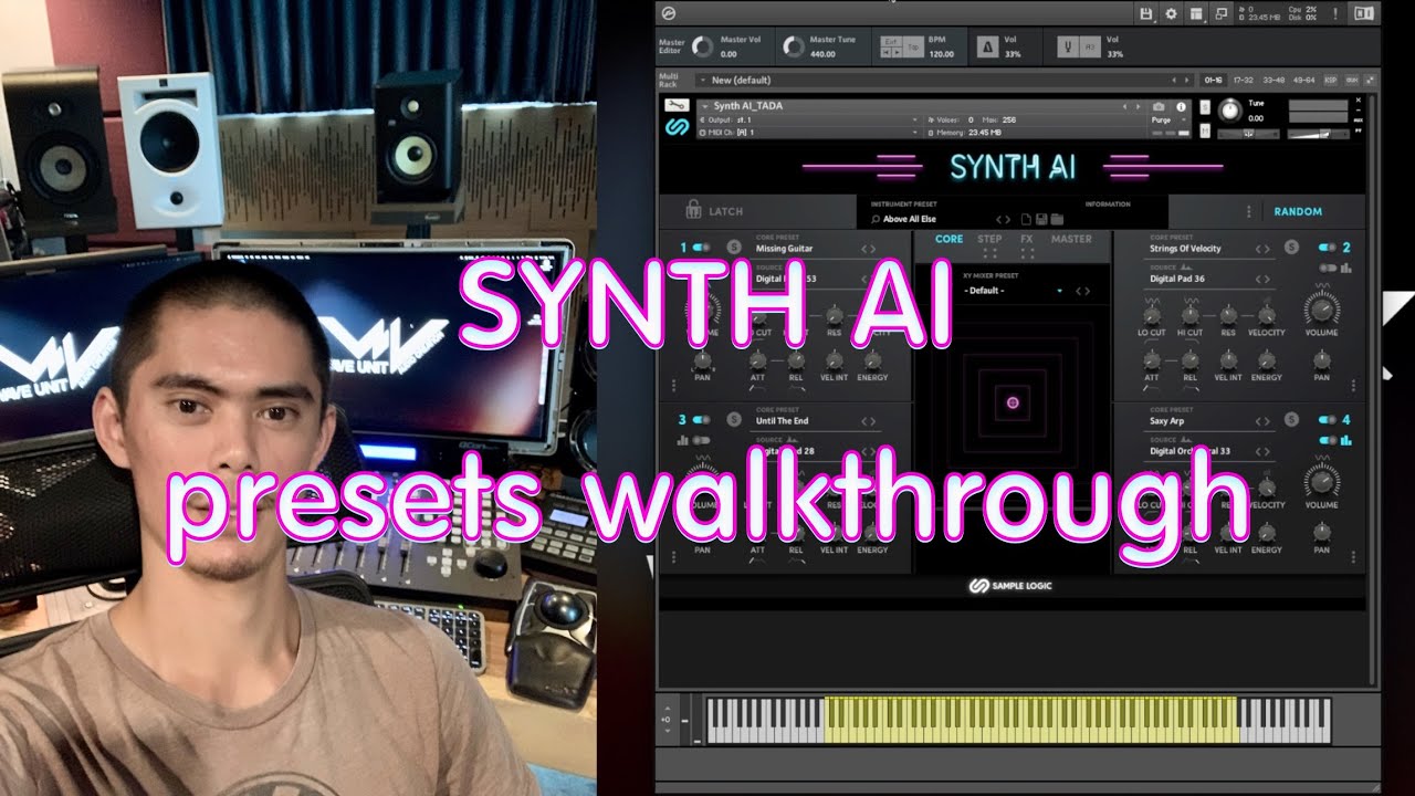 Synth AI - Sample Logic - presets walkthrough review