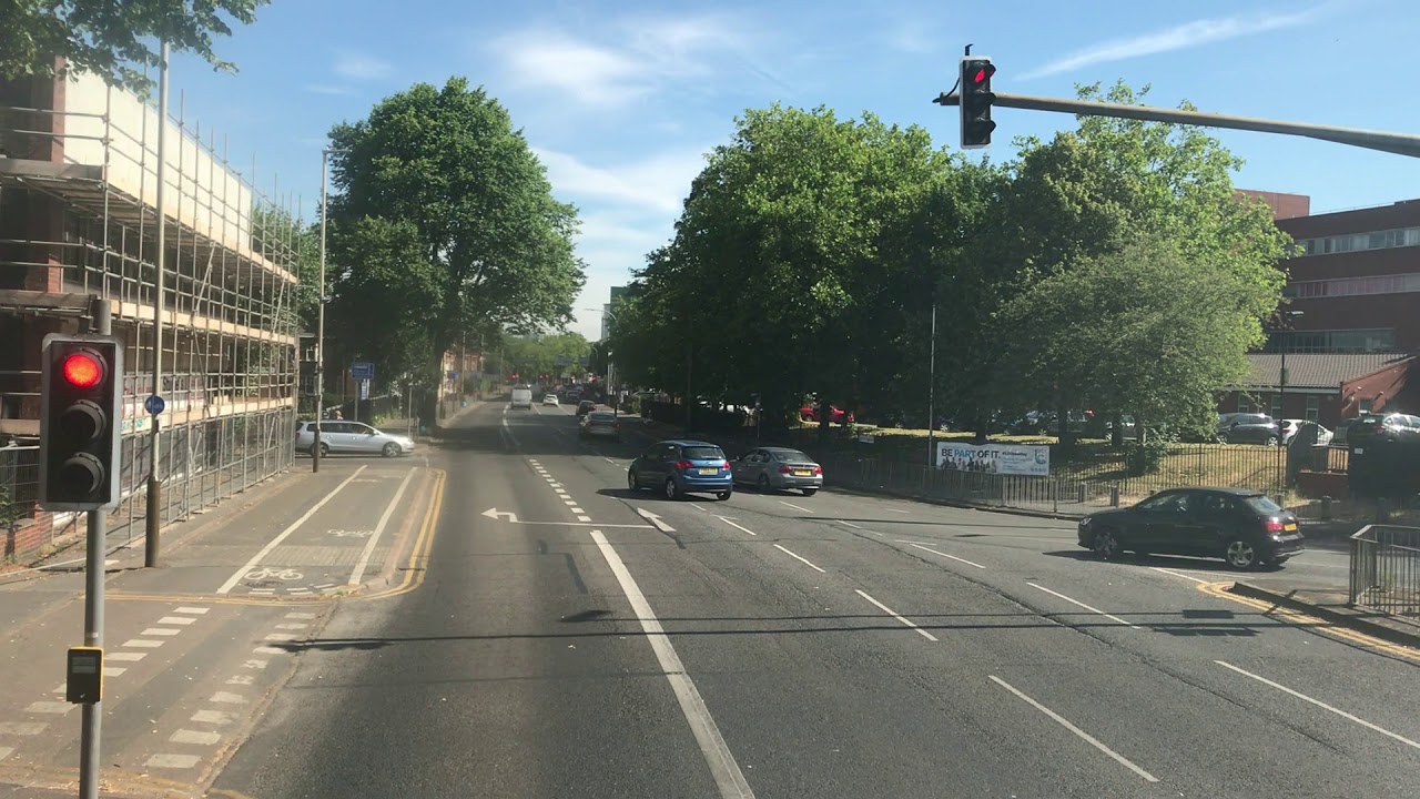 Full Route Visual | Arriva Leicester 48 - South Wigston to Leicester | 4206 (FJ08 LVS)
