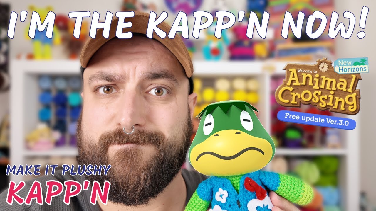 Вязание крючком от Kapp'n!! Празднование обновления Animal Crossing - Сделай плюшевую игрушку!