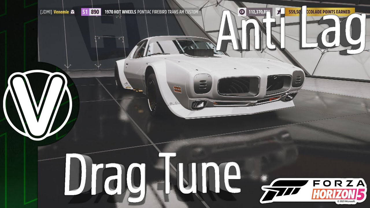 Forza Horizon 5 | Hot Wheels Pontiac Firebird Trans Am Drag Tune *Anti Lag* (Forza Horizon 5 Guides)
