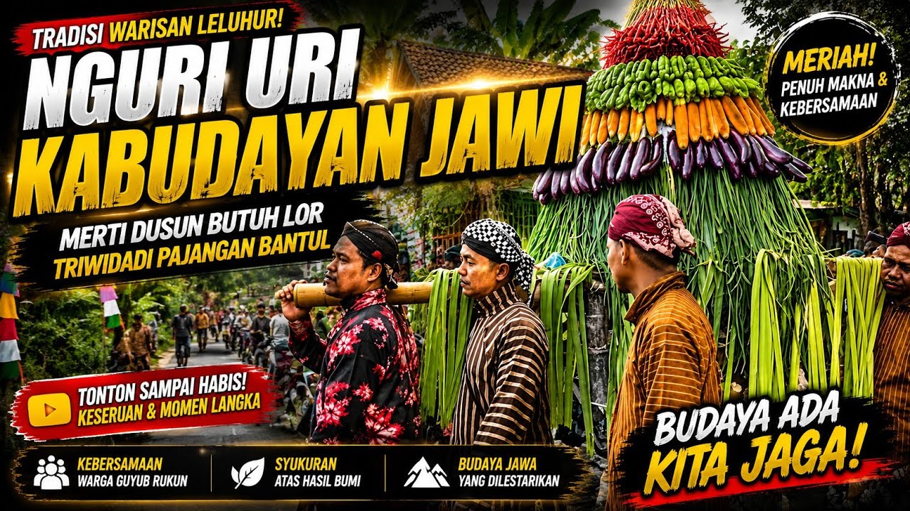 Kirap merti dusun Butuh lor triwidadi pajangan bantul pasukan bergodho