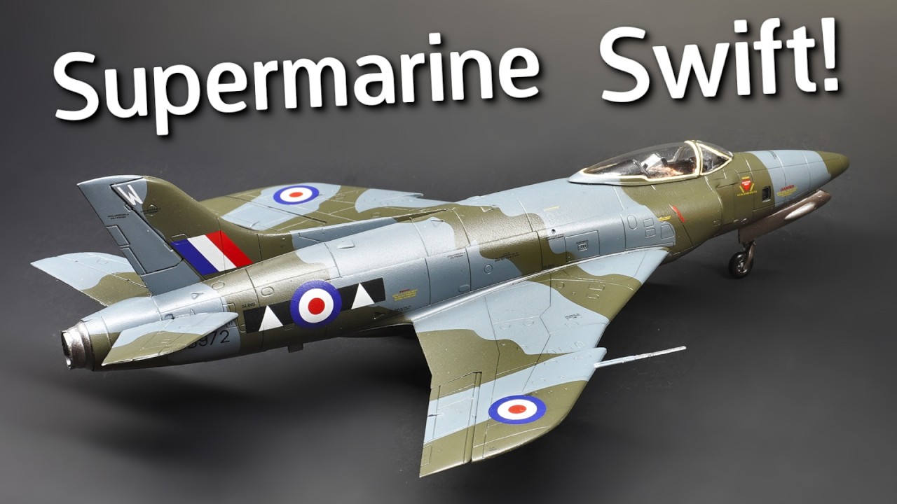 A Decent Kit, But A Bit Pricey? Airfix Supermarine Swift FR.5 Model Kit - Build & Review