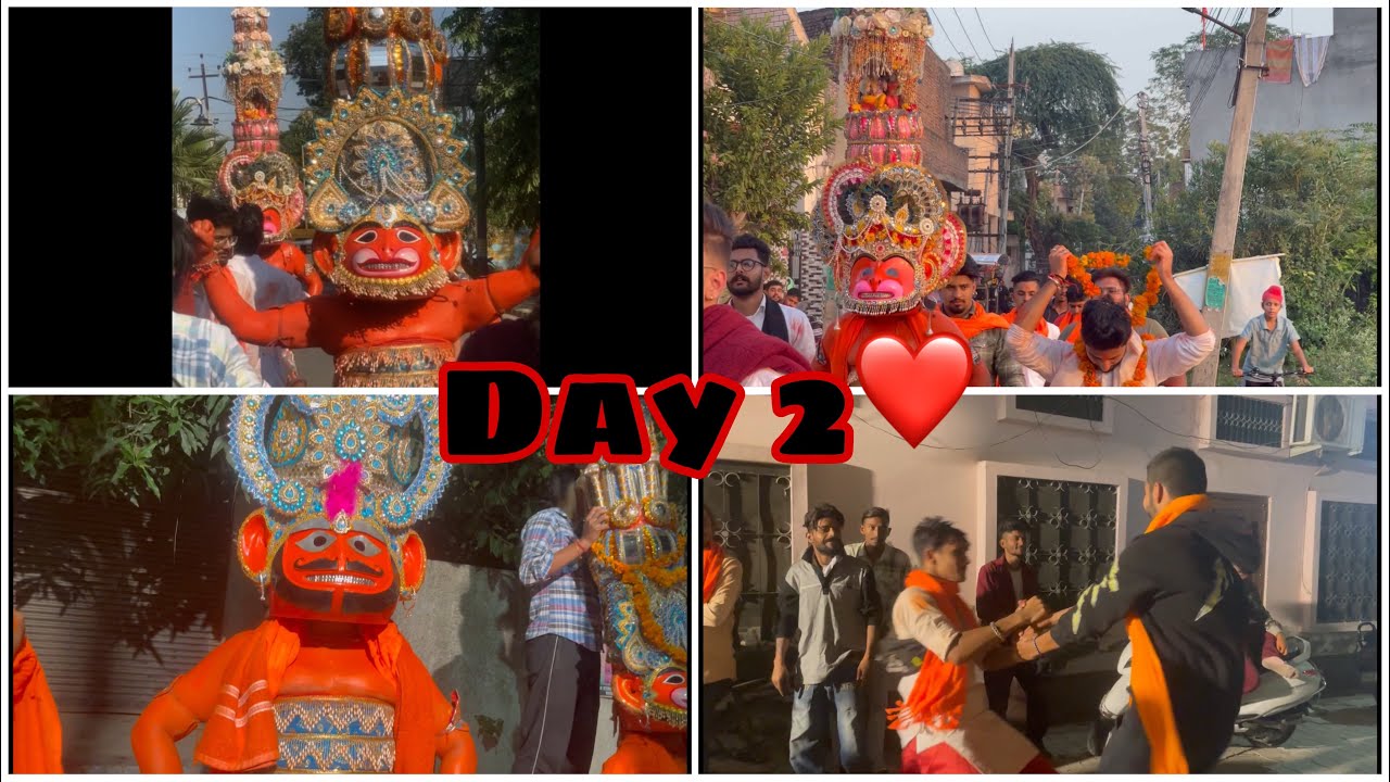 Day 2 Dussehra❤️👍Hoshiarpur🔥23 October 2023 Ram hanuman seva smiti🙏❤️