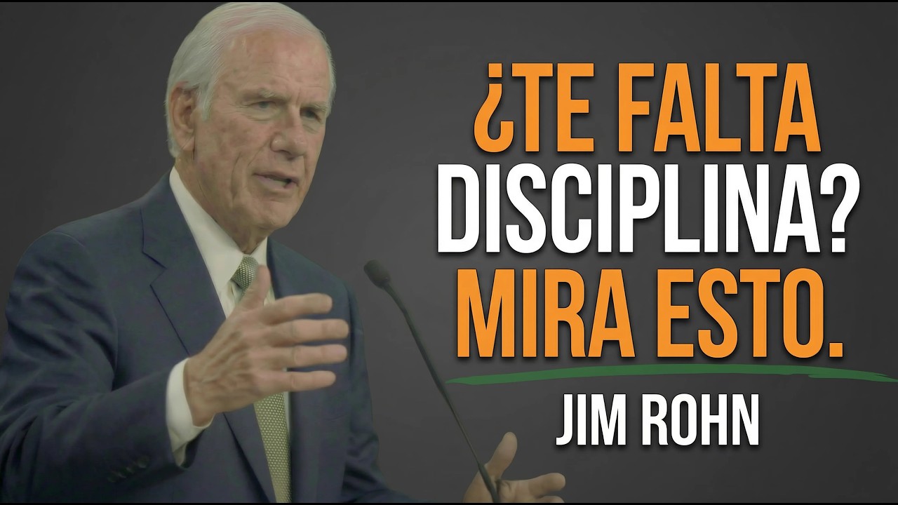 EL PODER DE LA DISCIPLINA: Haz esto cada mañana | Jim Rohn — Discurso Motivacional.