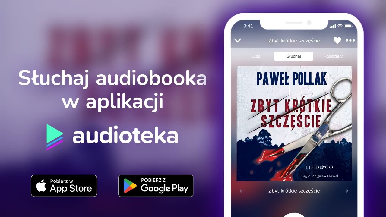 Zbyt krótkie szczęście - audiobook |  Paweł Pollak (czyta Zbigniew Moskal)