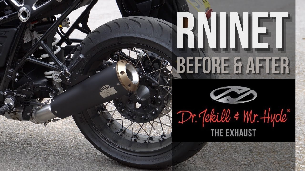 Jekill & Hyde Exhaust on BMW RnineT