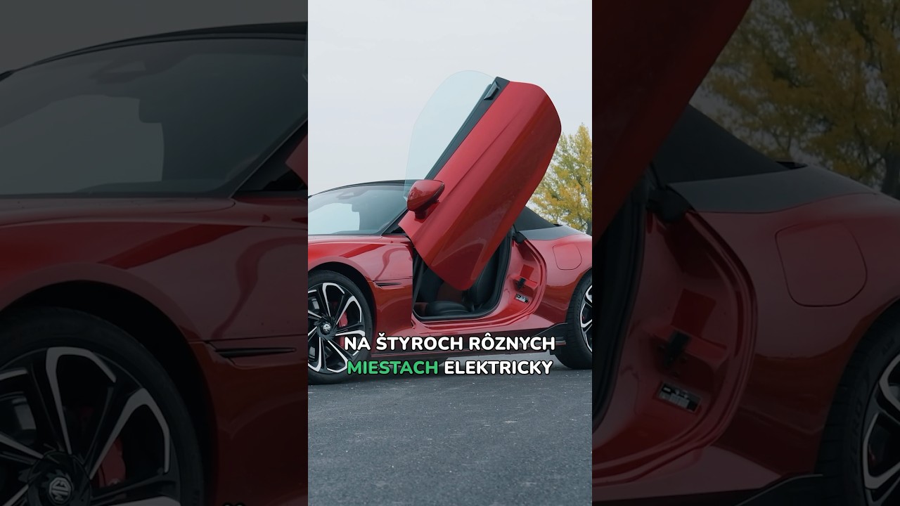 🚗 MG Cyberster: futuristick&yacute; roadster s elektrick&yacute;mi nožnicov&yacute;mi dverami! ⚡🔥#topspeedsk