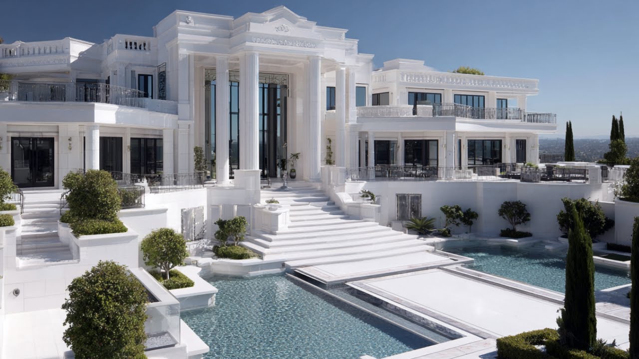 Jaw Dropping Luxurious Roman Style Classical Mansion with Beautiful Interior and Exterior Designs.