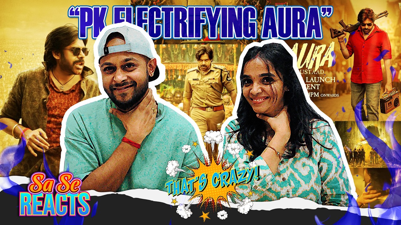PK AURA🔥| Aura Of Ustaad Lyric REACTION | Ustaad Bhagat Singh | Pawan Kalyan | Harish Shankar | DSP