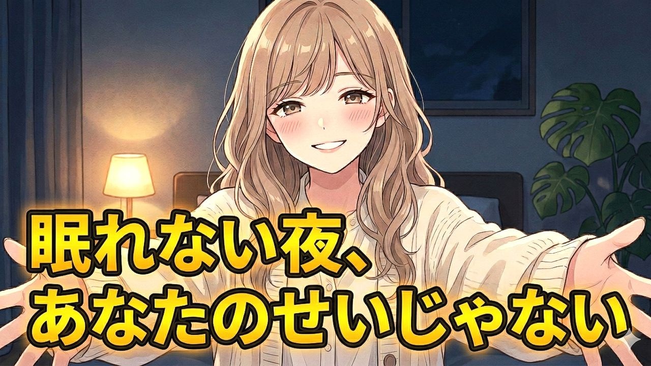 「眠れない夜、あなたのせいじゃない」