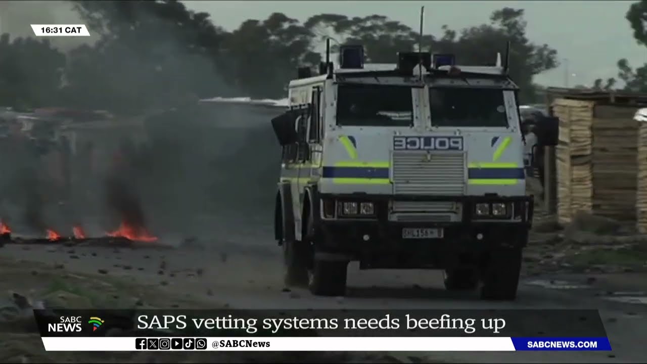 SAPS vetting systems needs beefing up