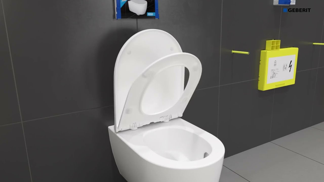 GEBERIT | série ONE | instalace závěsné toalety