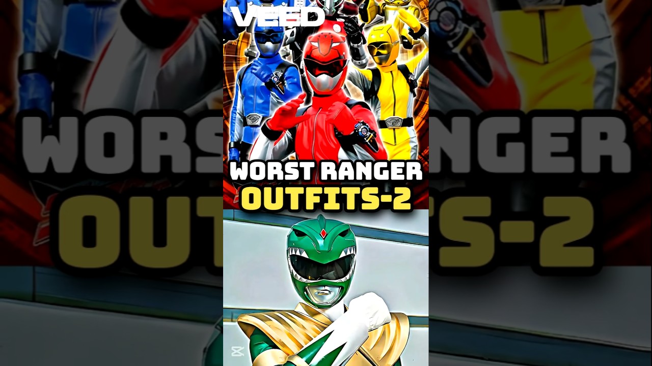 Worst Power Ranger Costumes pt2 #powerrangers #redranger #powerrangerssupermegaforce #shorts #mmpr