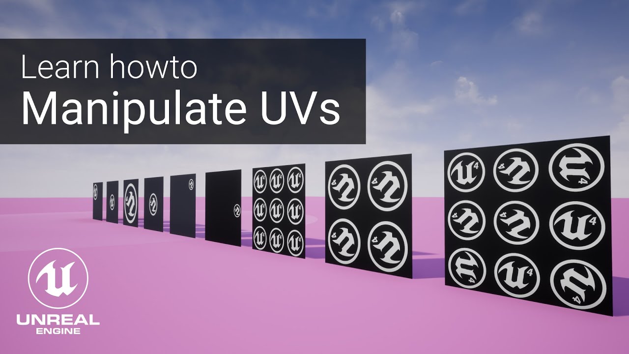Manipulating Unreal Engine UVs (Rotate, Scale, Translate, Tile & Mix All These)