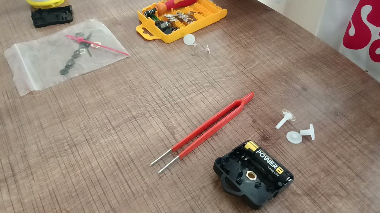 Duvar saat motor tamir mekanizma tamiri