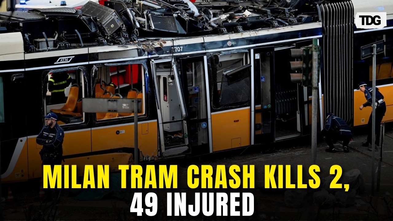 Milan Tram Derails, Crashes Into Storefront, Two Dead and Dozens Injured | The Daily Guardian