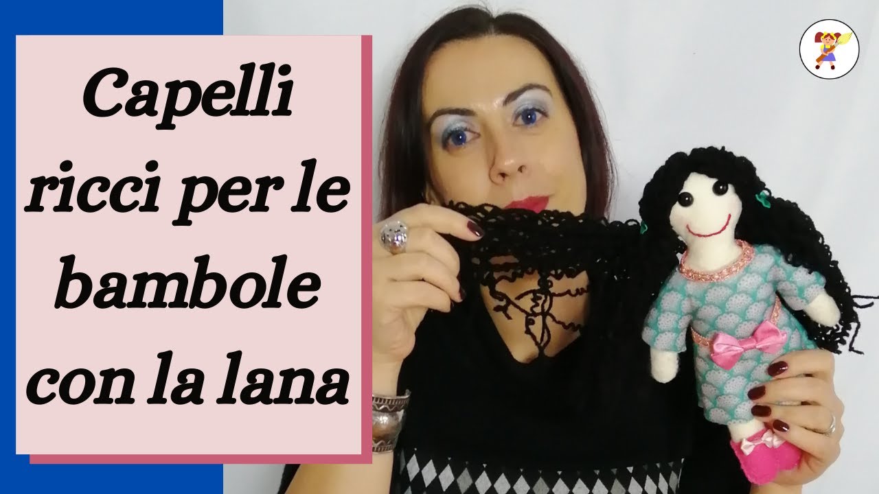 Come creare i capelli ricci per le bambole con la lana