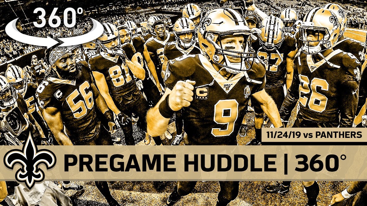 Experience Saints Gameday in 360&deg; - Week 12 vs Panthers | New Orleans Saints