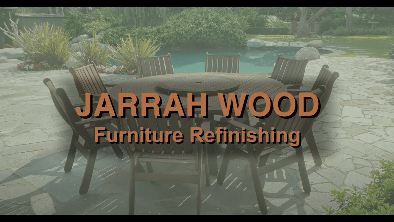 Jarrah Wood Furniture Refinishing