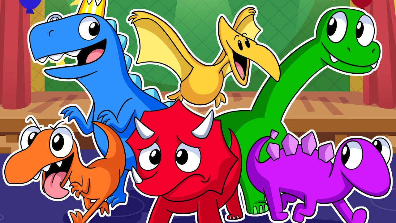 RAINBOW FRIENDS, But They're DINOSAURS?! Rainbow Friends 2 Animation