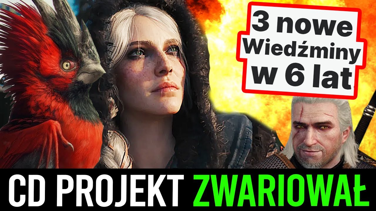3 WIEDŹMINY w 6 LAT?!? 🤯 CZY CD PROJEKT ZWARIOWAŁ? / Drwal Rębajło