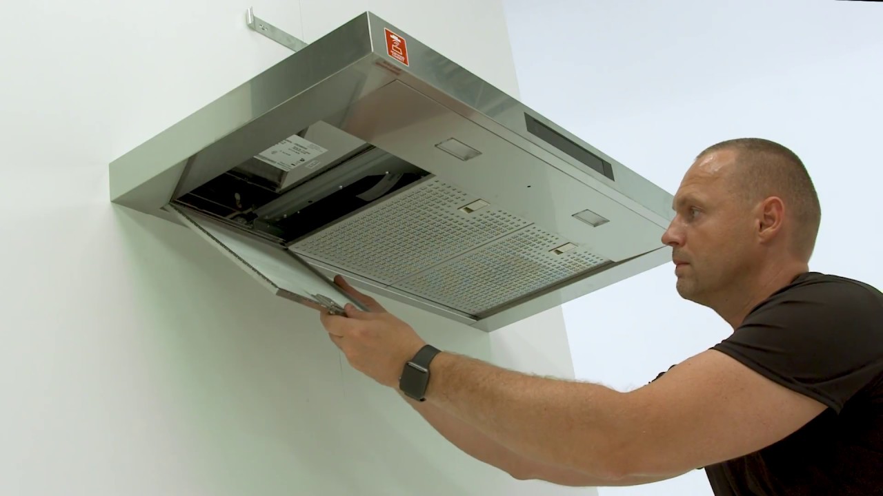 How to install your AEG Rectangular Hood exhaust mode - Wall installation