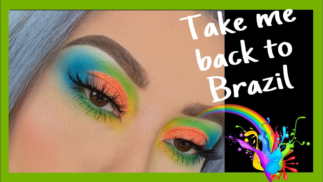 Maquillaje colorido| take me back to Brazil palette