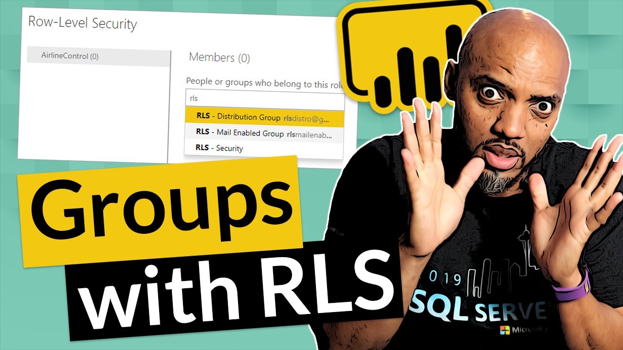 Can you use GROUPS with Power BI Row-Level Security (RLS)???