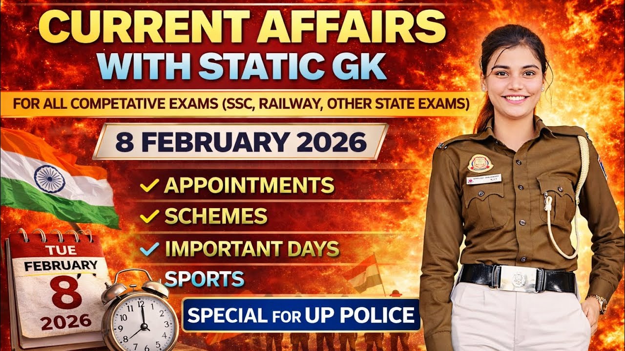  8 FEB CURRENT AFFAIRS || TODAY CURRENT AFFAIRS || DAILY CURRENT AFFAIRS