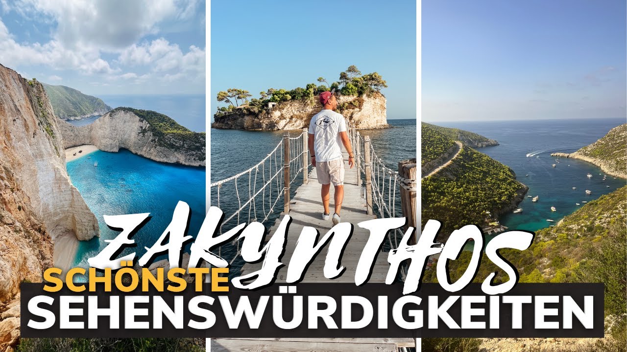 TOP Zakynthos Sehensw&uuml;rdigkeiten & Tipps zu Navagio Beach Schiffswrack, Schildkr&ouml;ten & Cameo Island