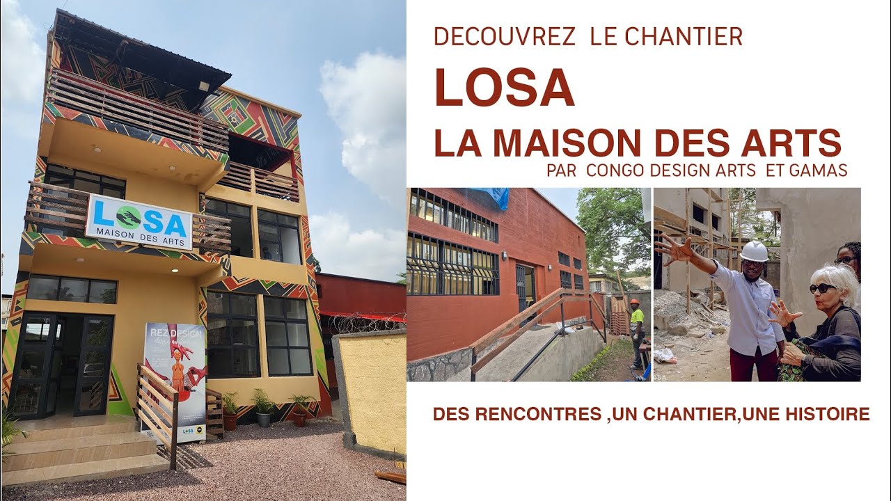 Découvrez le chantier LOSA maison des Arts construit en 150 jours.