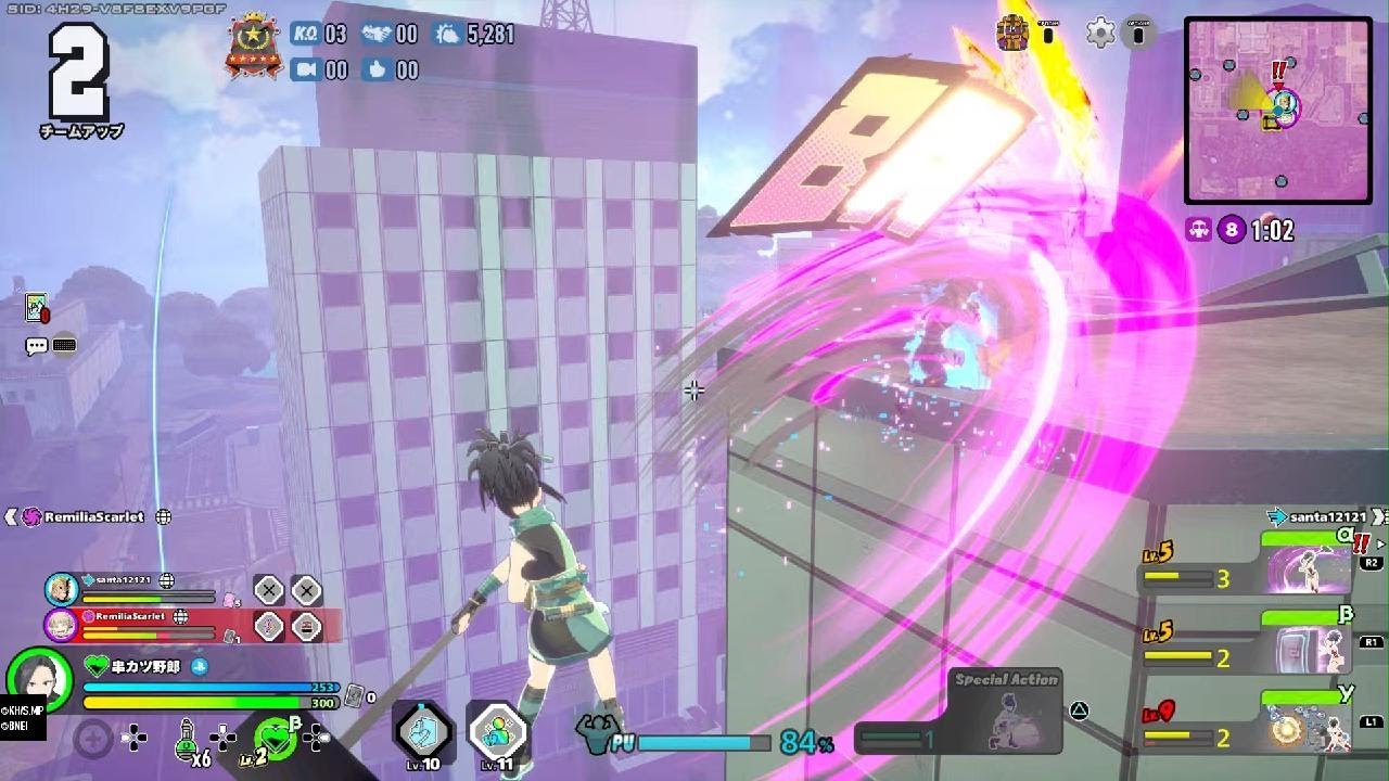 【デュオ】【浴衣/壁走り透過ヤオモモ】kidounagisa1990配信参加試合　5