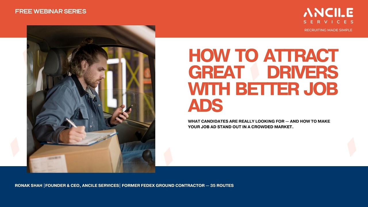 How to Attract Great Drivers with Better Job Ads | What Candidates Really Look For