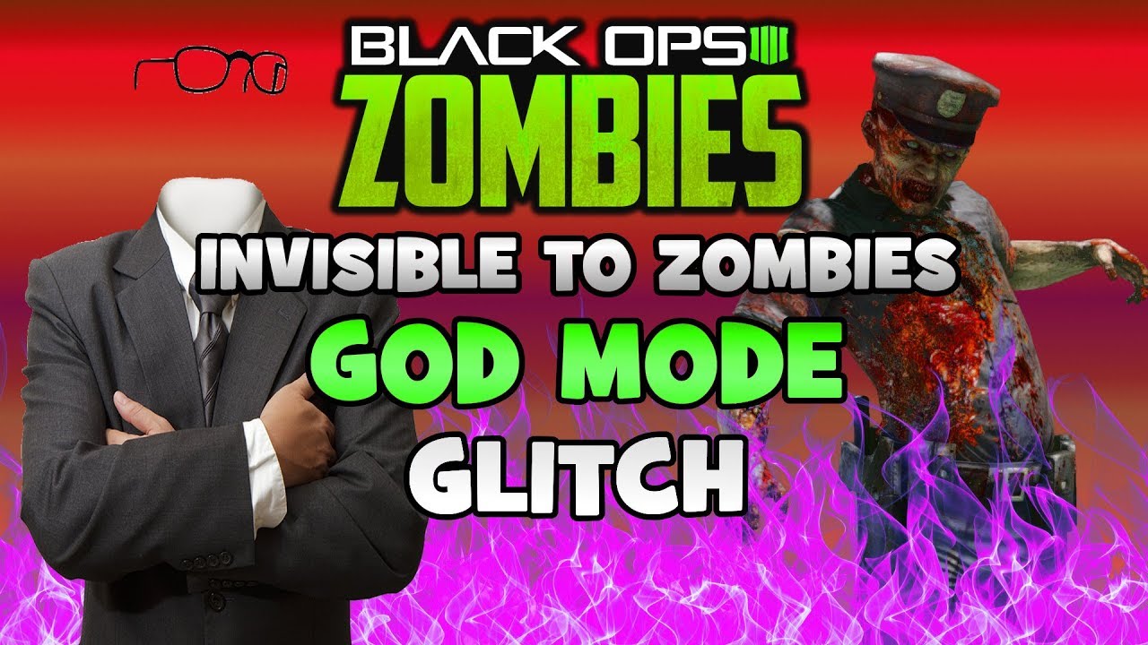 Black Ops 4 Zombie Glitches - Invisible To Zombies GOD MODE Glitch - BO4 Zombies Glitch