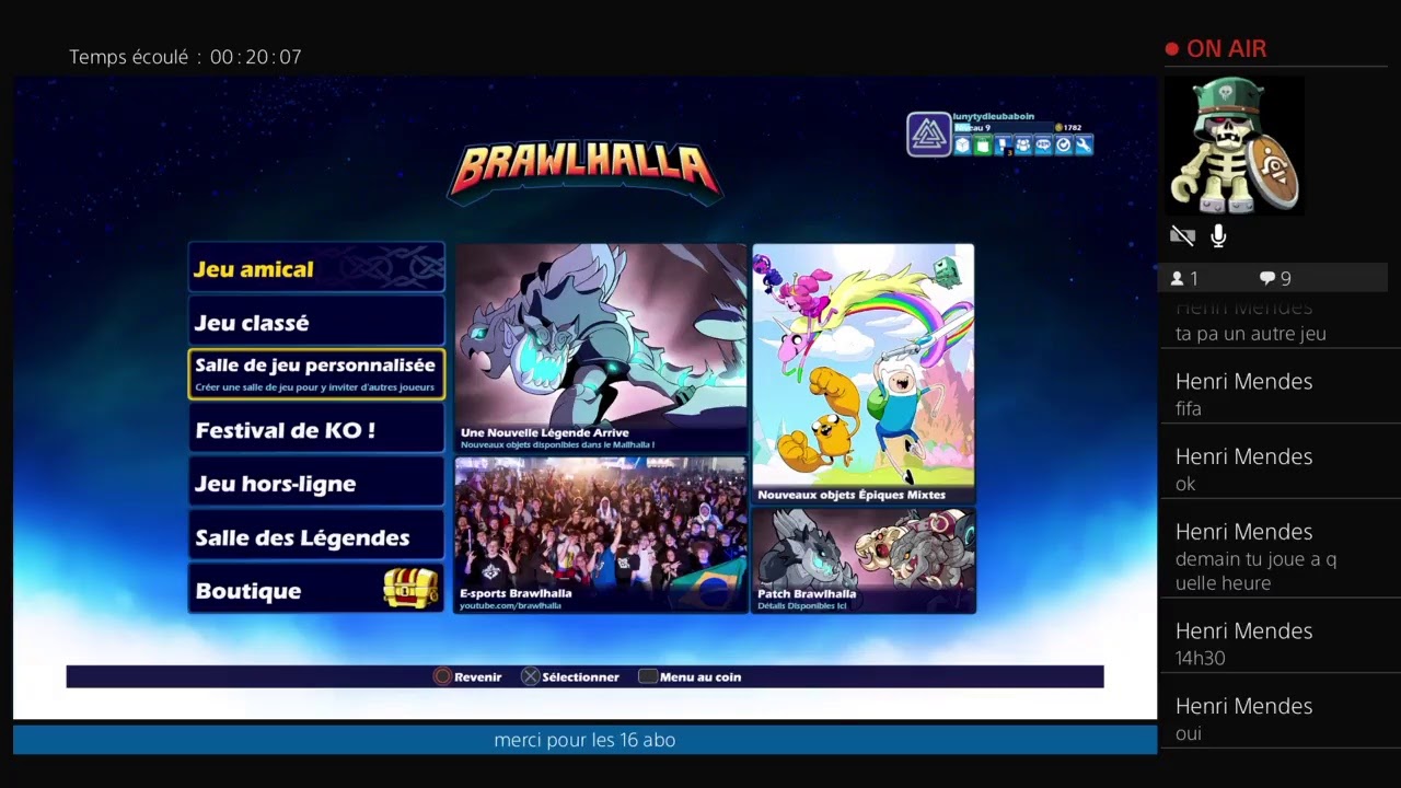 live chill bralala