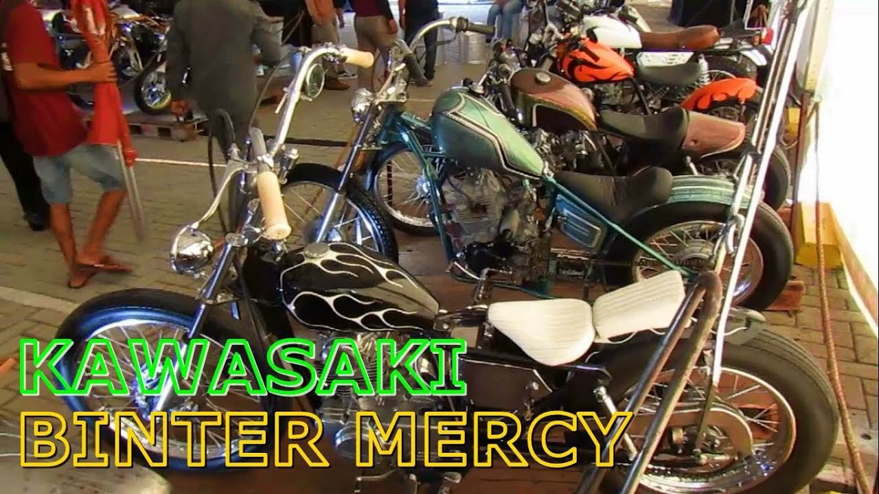 KAWASAKI BINTER MERCY BUILD CUSTOM CHOPPER