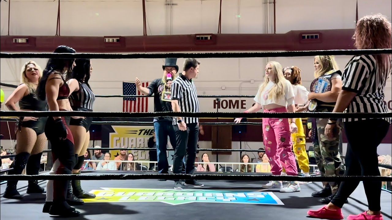 Emily Locke, Lexi Gomez, and Persia Pierce vs T-Gainz & Shake N’ Bake