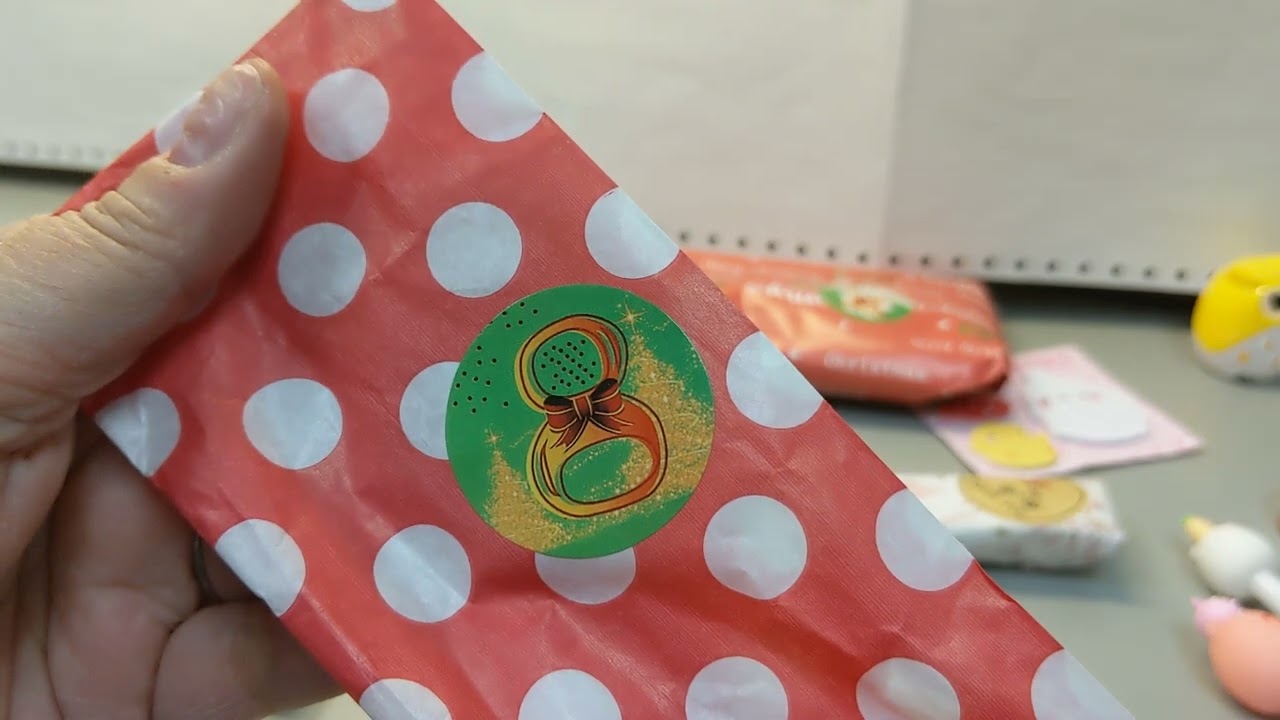 Stationary Advent Calendar from Etsy! Cute, but Worth the Price? Day 7!