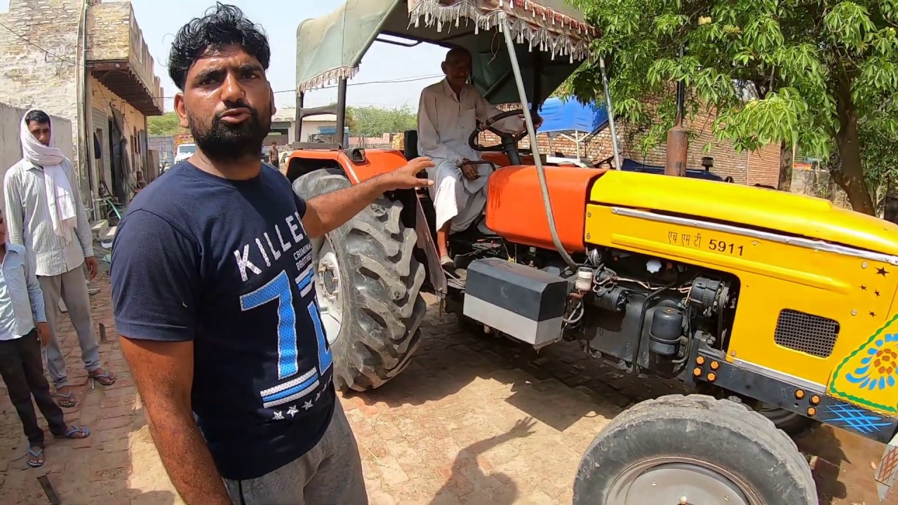 HMT 5911 tractor Model 1979 owner review By Roby