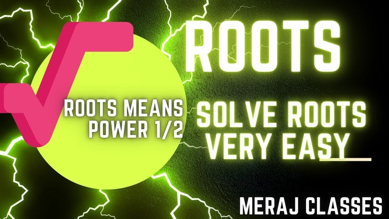 BASIC ROOTS&radic;&radic;&radic; & RATIONALISE FOR CLASS 9 ||@MerajClasses || solve math very easy way &radic;&radic;&radic;&radic;&radic;&radic;😊😊