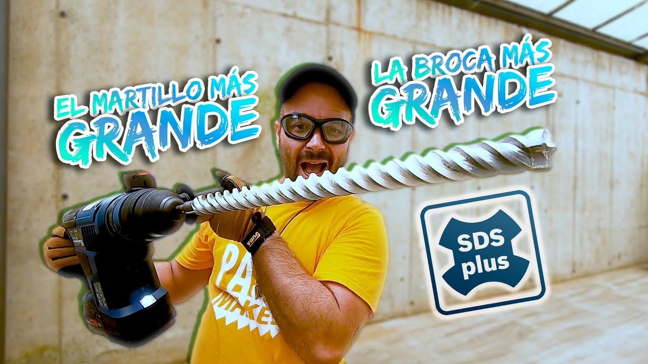 Probamos el martillo GBH 18V-34 CF de Bosch en hormigón armado