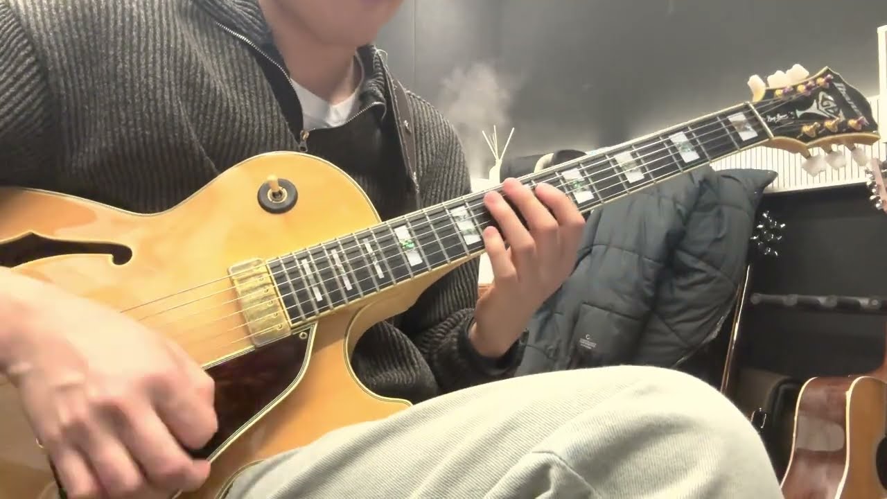 C minor Smooth Jazz Guitar | 코드별 스케일 정리