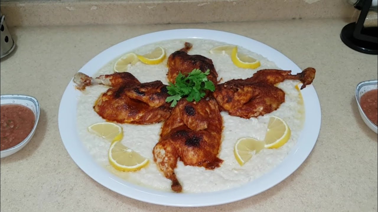 السليق  بالدجاج المحمر  🐓  🔥