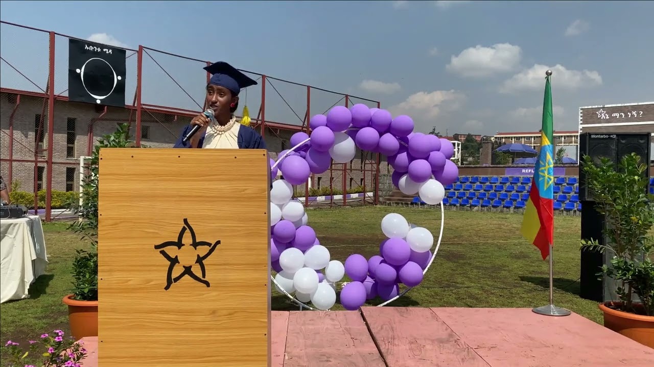 Incredible Graduation Commencement Speech by Meron Alemayehu