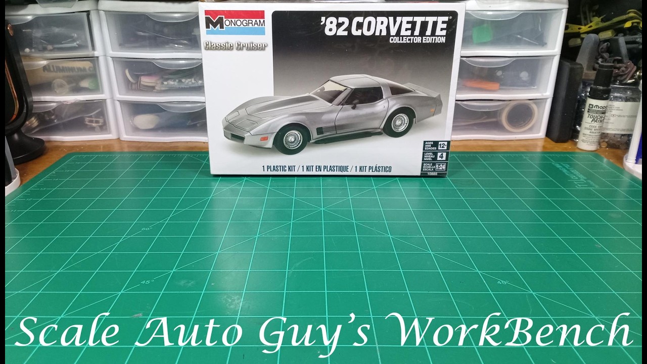 Chevrolet Corvette 1982 года от Monogram - Эпизод 120