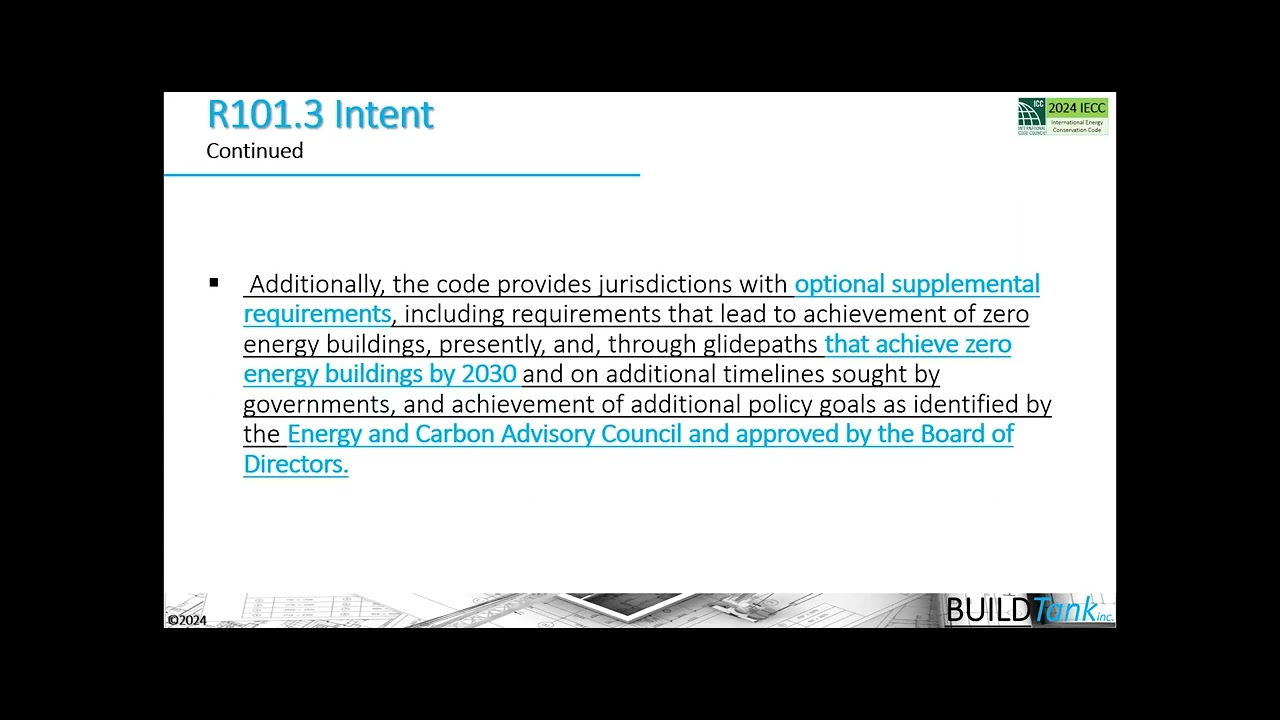 Colorado Energy Office: Building Code Training: IECC 2024 Residential