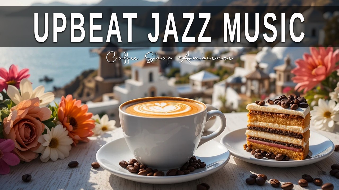 Upbeat Jazz Music ☕ Bossa Nova instrumental for Holiday, Studying and Work